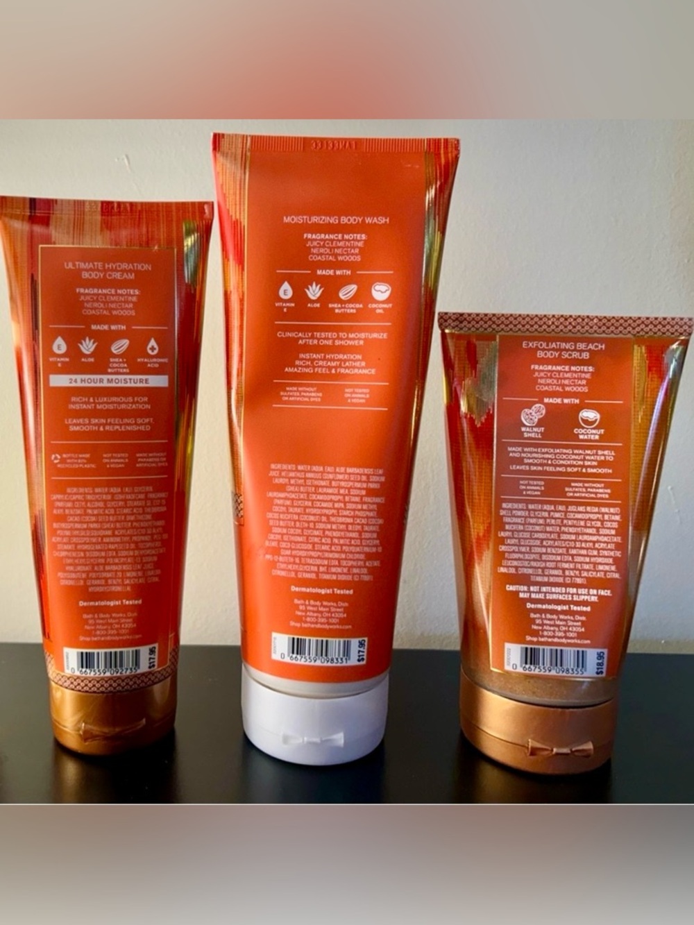 Bath & Body Works Calypso Clementine Trio - Picture 2 of 2